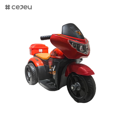 El más vendido de dibujos animados asientos super anchos de tres ruedas niños motocicleta bebé coche de juguete motocicleta eléctrica paseo en el modelo de juguete