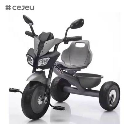 CJ-BMQ-6288 Triciclo de pedales para niños Diseño frontal elegante Equipado con música y luces Nuevo modelo de triciclo para niños