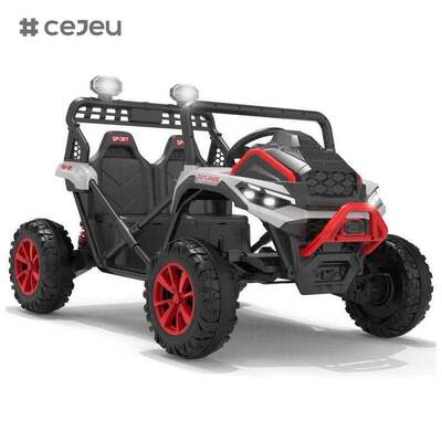 CJ-XH-JC610 4x4 Batería alimentada por niños UTV eléctrico paseo en coche para niños con control remoto de los padres