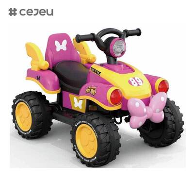 CJ-FLBB-712 de 2 a 4 años Bebé niño paseo en coche de pedales con batería móvil para niños