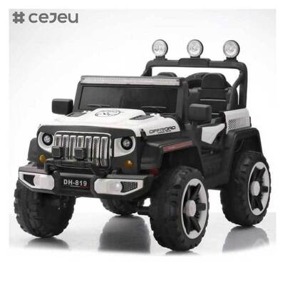 CJ-CHBB-DH-819 ABS de alta calidad para niños con batería de automóvil eléctrico con tracción a cuatro ruedas fuera de la carretera