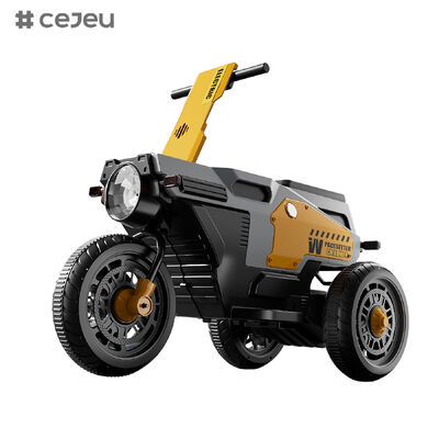 CJ-YB-MT-001 Motocicleta eléctrica para niños de 5 a 7 años de edad juguete unisex con almacenamiento plegable y material de polipropileno
