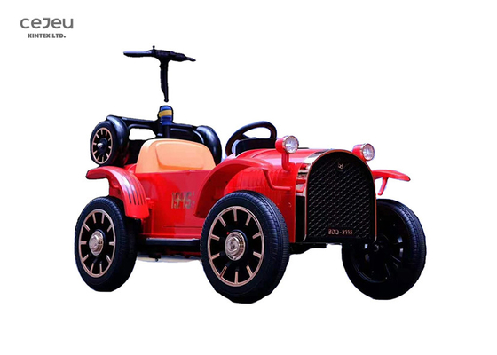 Los niños 24KG montan en paseo del vintage de Toy Car Red Double Seater en el coche