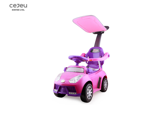 Empuje 3KM/HR a lo largo del empuje rosado de Toy Car 3C a lo largo del almacenamiento del coche debajo de Seat