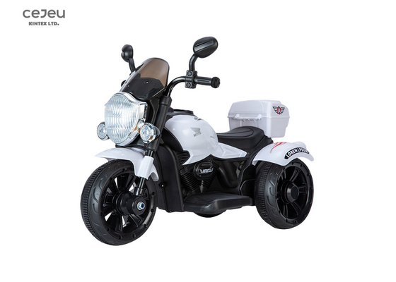 Paseo eléctrico de los niños 4V en el vehículo de la motocicleta con el juego al aire libre de 3 ruedas