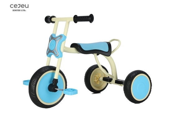 Cargamento azul púrpura 30KGS de EVA Wheel Portable Kids Tricycle