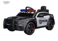 Vespa eléctrica Toy Car Four Wheel del bebé de la policía de los niños