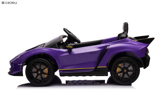 Kidzone Kids Electric Ride En 12V Licenciado Lamborghini Aventador SV Batería Alimentada Deportivo Coche juguete