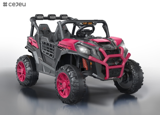 12V Ride On UTV Car para Niños, Batería Alimentada Ride On Toys con Control Remoto, 4 Wheeler Ride en el Vehículo con Música