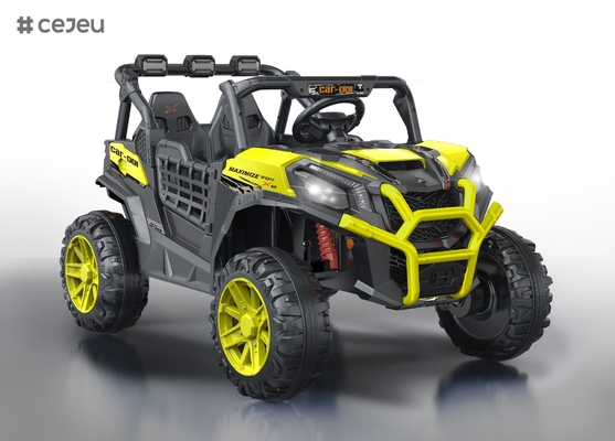 12V Ride On UTV Car para Niños, Batería Alimentada Ride On Toys con Control Remoto, 4 Wheeler Ride en el Vehículo con Música