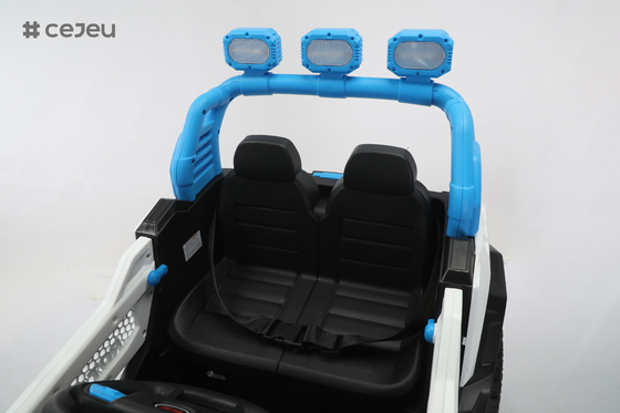 CJ-6187 12V 2 asientos Niños viajan en UTV Car, 4.5AH Vehículo eléctrico camión coche con 2x390W Motor,USB,MP3, música, Bluetooth