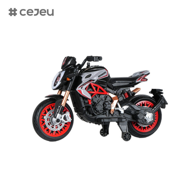 CJ-800RC Niños montan en motocicleta de 3 ruedas 12V con batería eléctrica de juguete de la bicicleta eléctrica,4.5 batería, con un solo accionamiento 550