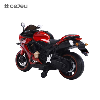 CJ-N-999 Motocicleta infantil de un solo accionamiento, motor 12V4.5AH,550 con arranque de un solo clic, adecuada para niños de 3 a 12 años