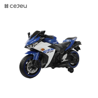 CJ-N-888 12V paseo en moto para niños, batería de 2 ruedas motor de juguete con Bluetooth, música, luz-
