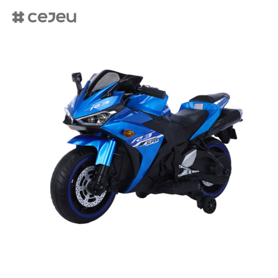 CJ-N-888 12V paseo en moto para niños, batería de 2 ruedas motor de juguete con Bluetooth, música, luz-