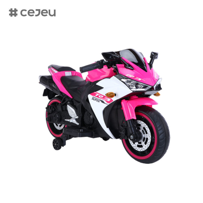CJ-N-888 12V paseo en moto para niños, batería de 2 ruedas motor de juguete con Bluetooth, música, luz-