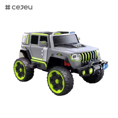 CJ-LC-6169 12V Jeep de cuatro tracción con arranque de un botón, Bluetooth, USB - seguro, duradero, y divertido de conducir en los niños