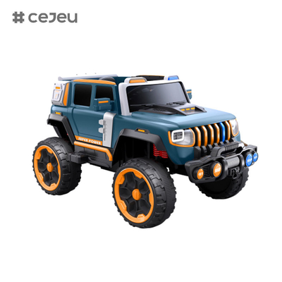 CJ-LC-6169 12V Jeep de cuatro tracción con arranque de un botón, Bluetooth, USB - seguro, duradero, y divertido de conducir en los niños