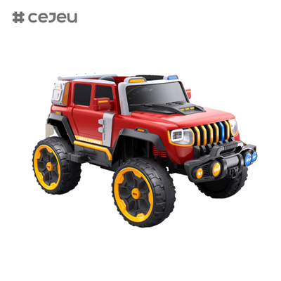 CJ-LC-6169 12V Jeep de cuatro tracción con arranque de un botón, Bluetooth, USB - seguro, duradero, y divertido de conducir en los niños