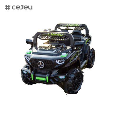CJ-2023 6V Seater Kids Ride on UTV Car, 4.5AH Vehículo Eléctrico Truck Car con 2x380 Motor, 2.4G RC,Para niños y niñas