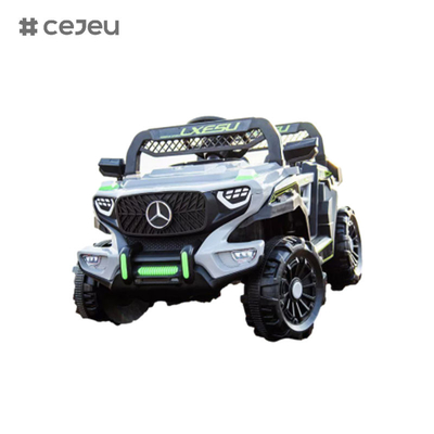 CJ-2023 6V Seater Kids Ride on UTV Car, 4.5AH Vehículo Eléctrico Truck Car con 2x380 Motor, 2.4G RC,Para niños y niñas
