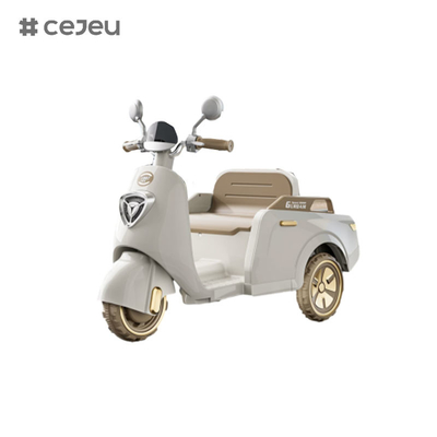 380*1 6V4*1 Inicio con un botón/función de educación temprana/USB/luz/asiento trasero,coche eléctrico para niños para niños y niñas
