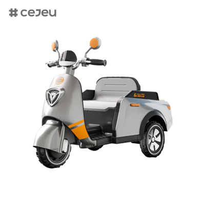 380*1 6V4*1 Inicio con un botón/función de educación temprana/USB/luz/asiento trasero,coche eléctrico para niños para niños y niñas