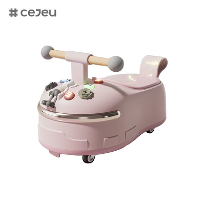 CJ-611, con iluminación musical, cuatro ruedas de cuerpo ampliado anti-golpe, ruedas silenciosas más suaves, varios colores disponibles
