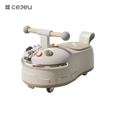 CJ-611, con iluminación musical, cuatro ruedas de cuerpo ampliado anti-golpe, ruedas silenciosas más suaves, varios colores disponibles