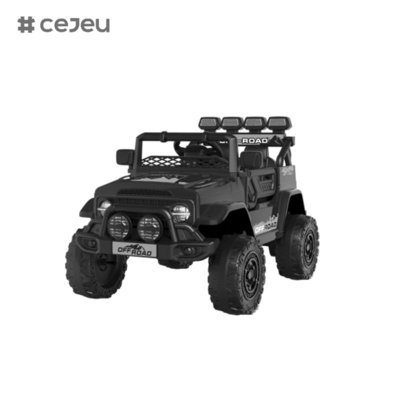 CJ2122 Doble puerta abierta, 6V4AH* 1,390 #*1, con 2.4G RC, luces, arranque con un solo botón, música, USB, Bluetooth, educación temprana