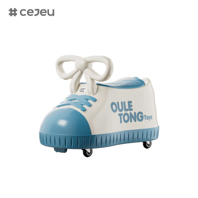 CJ-600, forma de zapato, tamaño 48*27*34, música/rueda universal silenciosa/gran caja de almacenamiento/Alargar el asiento/diseño anti inclinación