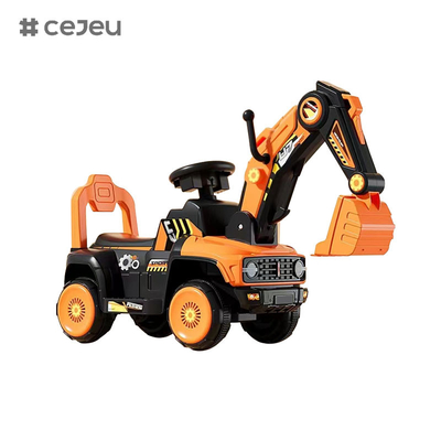 CJ-TK5688, excavadora para niños, 63*33*57cm, rojo/azul/naranja, 3 opciones de color, dar a los niños un sueño de excavadora