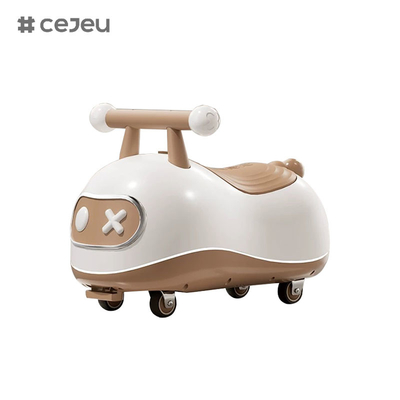 CJ-BBTH-R1-1, Scooter de cacahuete, ABS Luz / Música Gire 360 grados, Verde / Café / Negro / Rosa, cuatro de color opcional