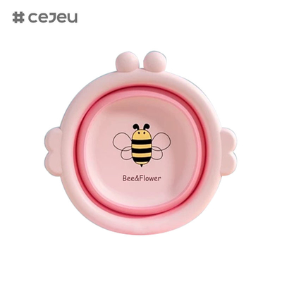 CJ-JC1301, PP+TPEFoldable, lavabo para bebés, una llave plegable, 31*32.5*3cm, almacenaje conveniente, en cualquier momento, en cualquier lugar disponible