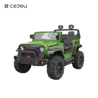 CJ-JC308, con 2.4G RC Dos asientos/USB/Light Cuatro ruedas de suspensión MP3 toma/Música12V7AH*1/40W*2Blanco/Rosa/Rojo/Verde/Negro