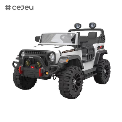 CJ-JC309, con 2.4G RC Dos asientos/USB/Light Cuatro ruedas con suspensión MP3 toma/Music Power display/3 velocidades Bluetooth/Horn