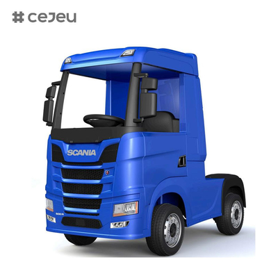 CJ-HL698 SCANIA R SERIES TRUCK bajo licencia, 12V10AH*1 35W*2 2.4G RC Display de música / potencia hacia adelante / hacia atrás Alto / Dos puertas