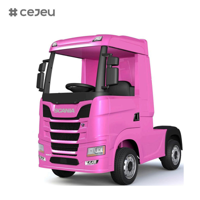 CJ-HL698 SCANIA R SERIES TRUCK bajo licencia, 12V10AH*1 35W*2 2.4G RC Display de música / potencia hacia adelante / hacia atrás Alto / Dos puertas