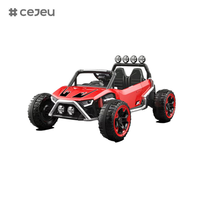 CJTJQ-007,12V4.5AH*1 390*2 Música/Dos puertas abiertas Swing/Bluetooth Display de energía luz LED/contenedor USB Suspensión de cuatro ruedas
