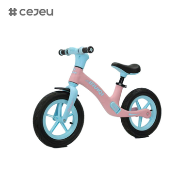 CJ-TXY-201,Bicicleta interactiva de empuje de aprendizaje temprano con equilibrio constante y reposapiés,rosa Negro Rojo Verde,Cuatro de color