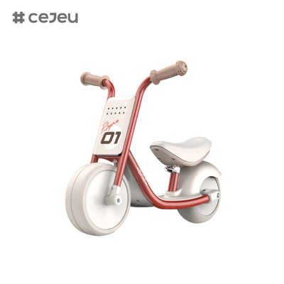 CJ-H-06, Baby Balance Bike Cutie Lightweight Kids Primera bicicleta de acero de marco sólido, con asiento ajustable, 46,5 * 39,5 * 23.5