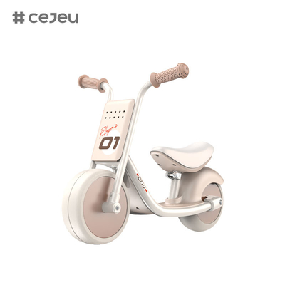 CJ-H-06, Baby Balance Bike Cutie Lightweight Kids Primera bicicleta de acero de marco sólido, con asiento ajustable, 46,5 * 39,5 * 23.5