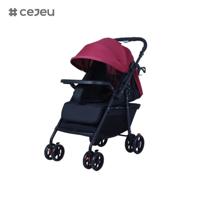 Recolección de vehículos con un solo clic placa extraíble empuje manija reversible promoción doble suspensión de cuatro ruedas 360 grados