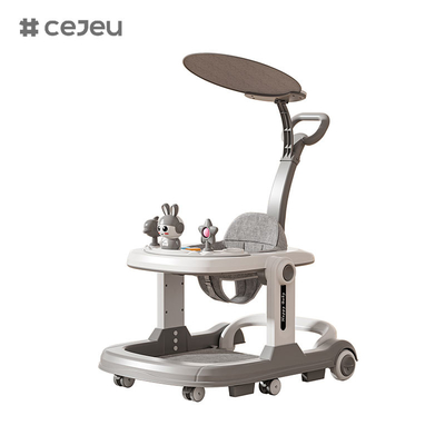 QRBB-869A, andador para bebés, 2 en 1 3 Ajustador de altura Rueda*6 Freno/Música/Juguetes