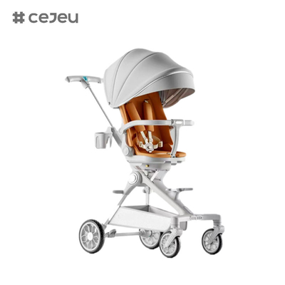 CJ-XL 15L más vendido plegable portátil cochecito de bebé se acuesta 360 grados puede girar el asiento cochecito de bebé