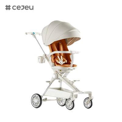 CJ-XL 15L más vendido plegable portátil cochecito de bebé se acuesta 360 grados puede girar el asiento cochecito de bebé