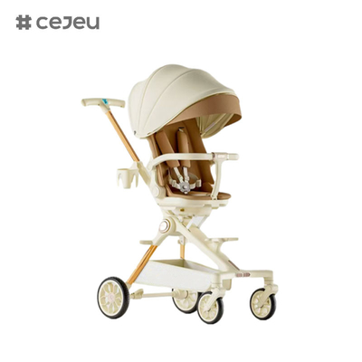 CJ-XL 15L más vendido plegable portátil cochecito de bebé se acuesta 360 grados puede girar el asiento cochecito de bebé