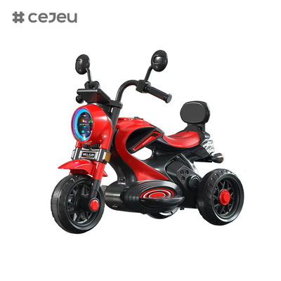 CJ-5188Alta calidad Motocicleta infantil triciclo eléctrico cargando juguete de bebé masculino y femenino coche de batería de doble tracción