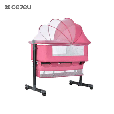 Venta al por mayor Cuna para bebés recién nacidos de alta calidad, Bebida para bebés, Cuna para bebés con dosel y mosquiteros