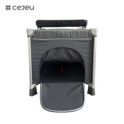 Cama de viaje para bebés cama extraíble para bebés cama de cama con almohadilla cama multifuncional para dormitorio